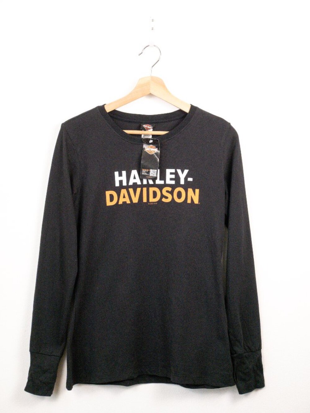 Harley-Davidson® Women's Stacked Long Sleeve Tee